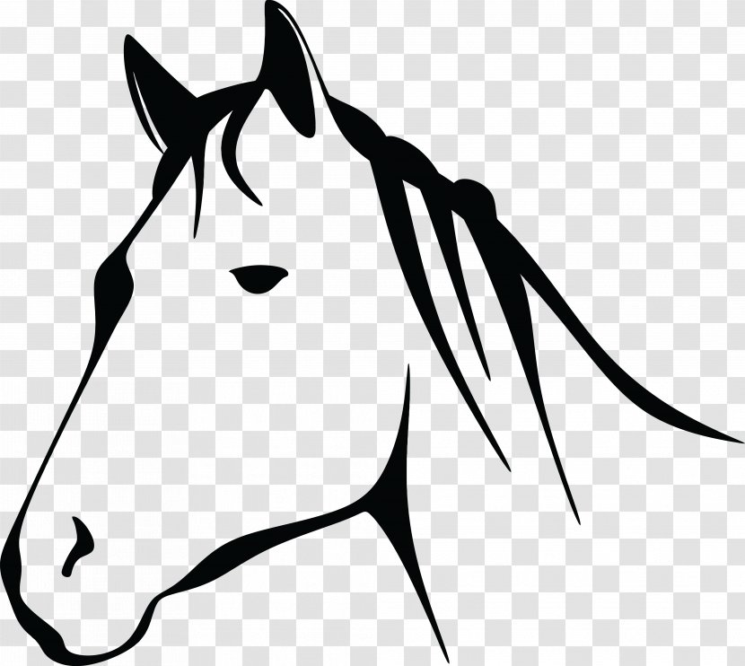 Horse AutoCAD DXF Clip Art - Fictional Character - Line Drawing Transparent PNG