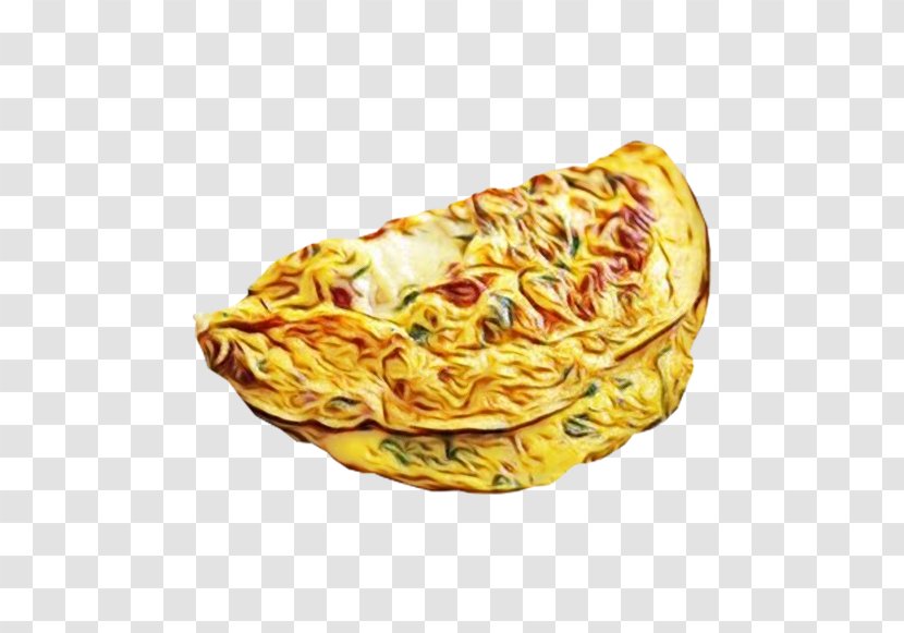 Food Dish Yellow Cuisine Instant Noodles - Watercolor - Fast Junk Transparent PNG