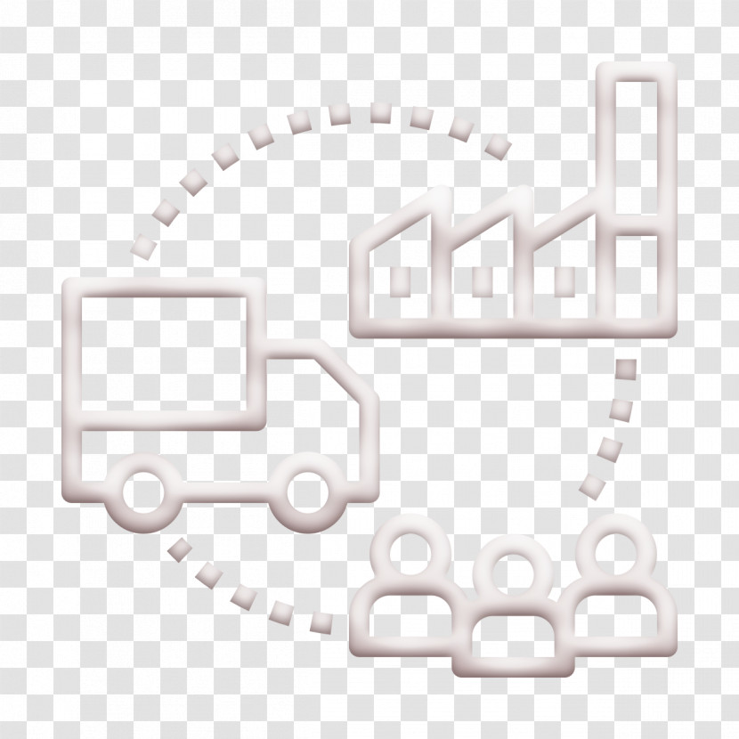 Distribution Icon Digital Economy Icon Transparent PNG