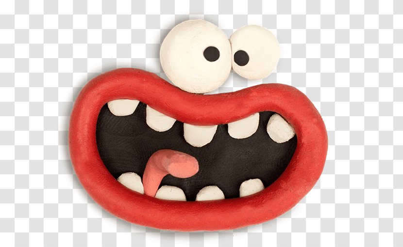 Aardman Animations Sticker Clay Animation Bomb - Tooth Transparent PNG