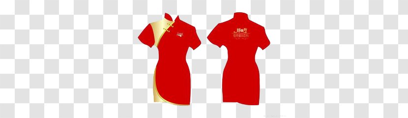 T-shirt Robe Euclidean Vector - Dress - Women Transparent PNG