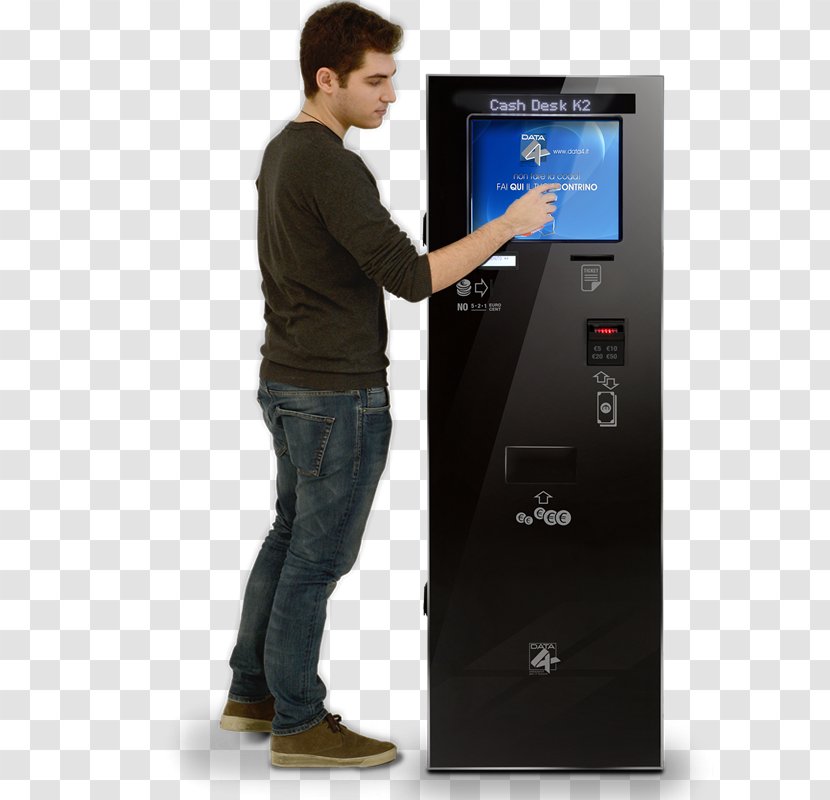 Interactive Kiosks Multimedia Machine - Kiosk - Cash Desk Transparent PNG