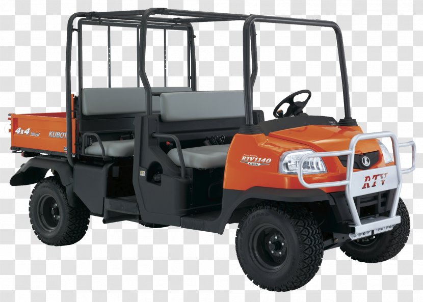 Tractor Kubota Corporation Vehicle Agriculture - Riding Mower Transparent PNG