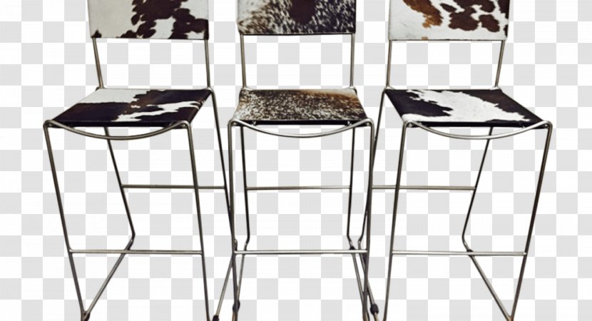 Bar Stool Table Chair Cowhide Transparent PNG