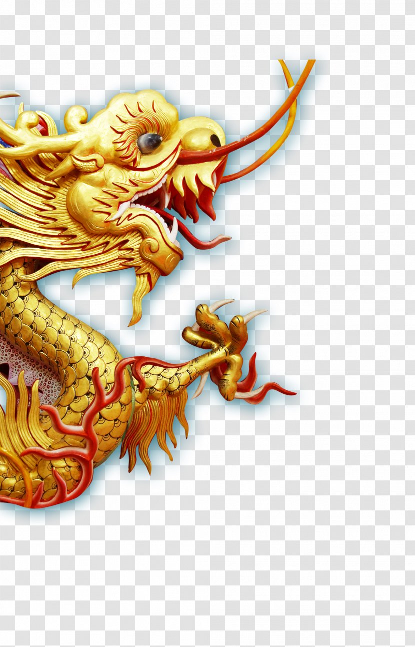 China Chinese Dragon Budaya Tionghoa - Poster Transparent PNG
