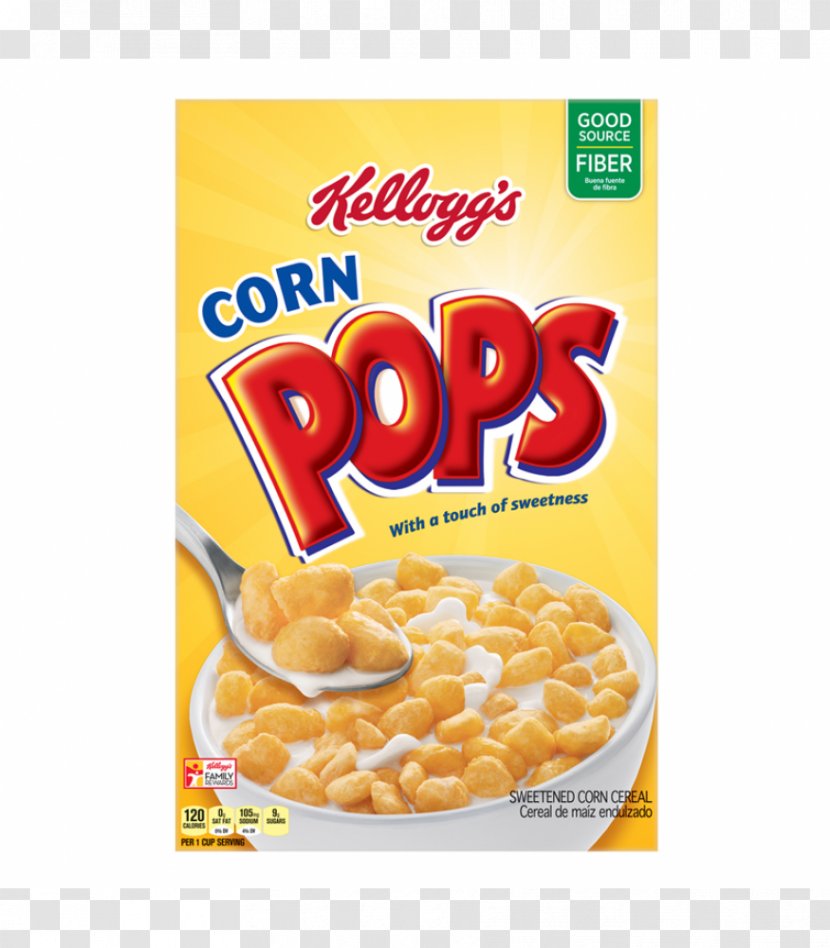 Breakfast Cereal Kellogg's Corn Pops Popcorn Transparent PNG