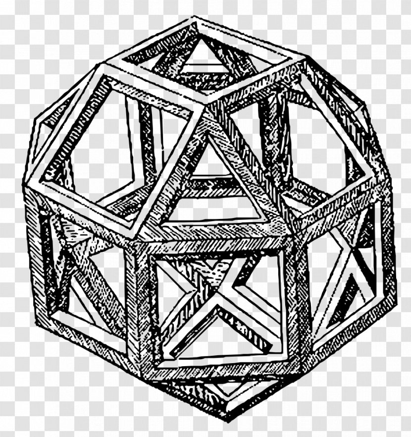 De Divina Proportione Vitruvian Man Vinci Mathematician Mathematics - Symbol Transparent PNG