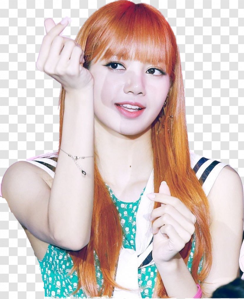 Lisa Ice Cream BLACKPINK As If It's Your Last - Wig Transparent PNG