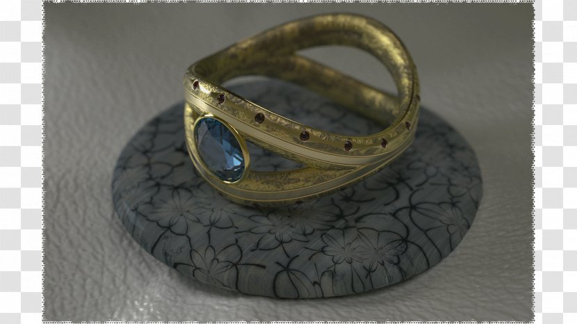 Jewellery Ring Sapphire Interior Design Services - 3d Rendering Transparent PNG