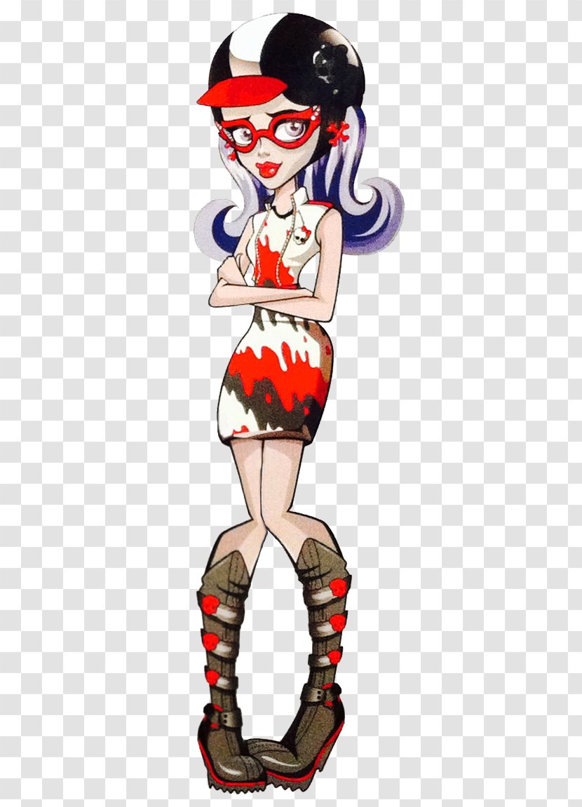Ghoul Doll Cartoon - Ghoulia Yelps Transparent PNG