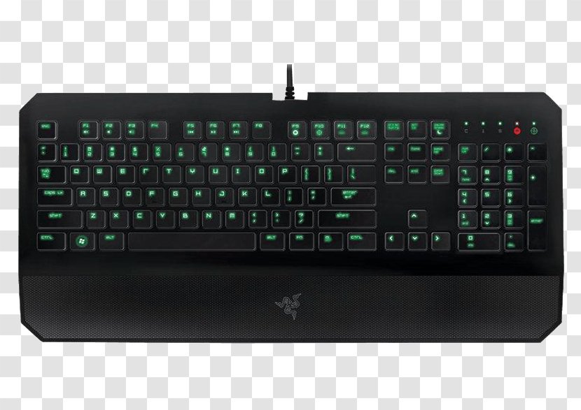 Computer Keyboard Mouse Razer DeathStalker Gaming Keypad BlackWidow Chroma - Video Game Transparent PNG