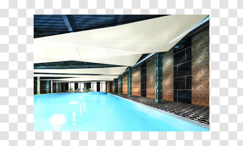 Swimming Pool Leisure Centre Property Water Daylighting - Real Estate Transparent PNG