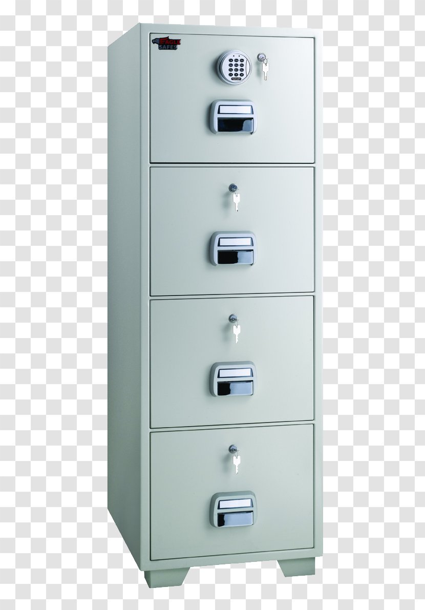File Cabinets Lock Fire-resistance Rating Cabinetry Drawer - Chest Of Drawers - Key Transparent PNG
