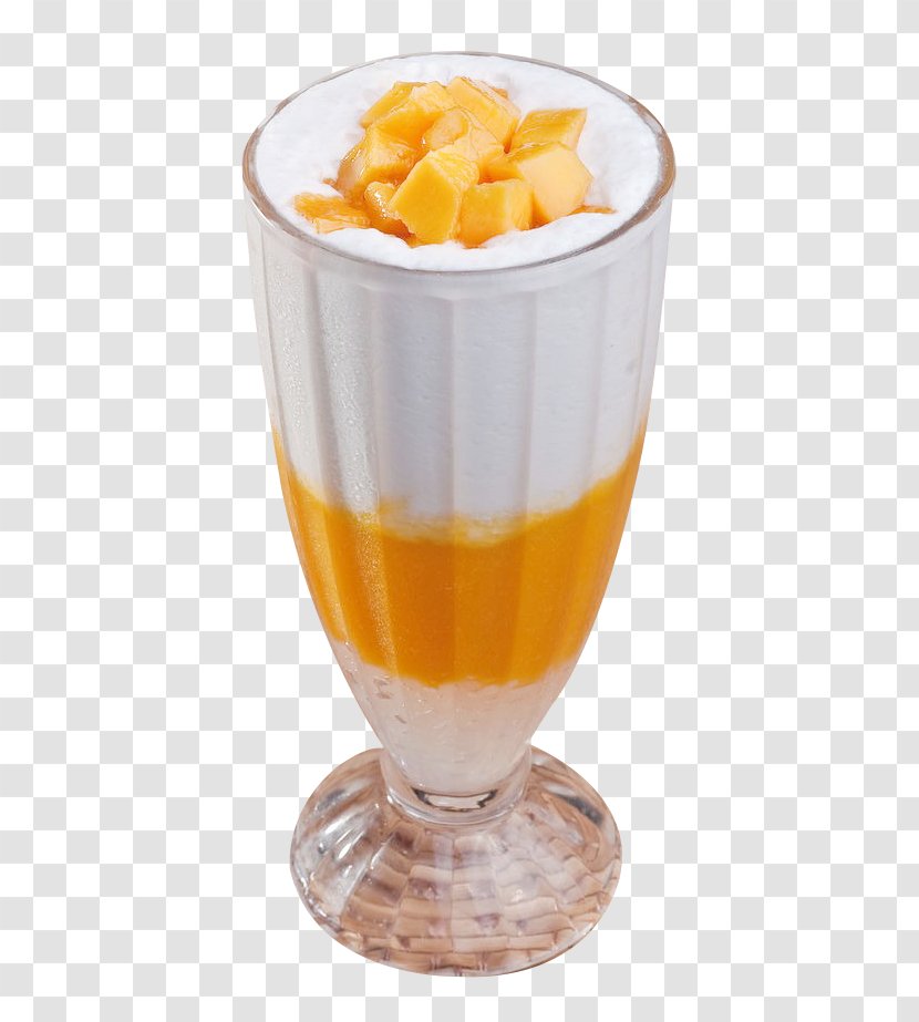 Milkshake Coffee Mango - Panna Cotta - Mang Coconut Milk Shakes Transparent PNG