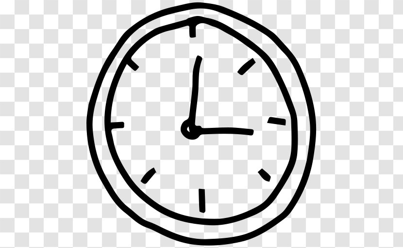 Drawing Time - Clock - Hand Drawn Transparent PNG