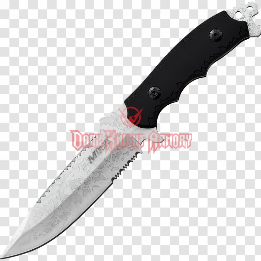 Bowie Knife Hunting & Survival Knives Utility Throwing - Tool Transparent PNG