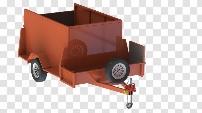 Motor Vehicle Machine - Trailer - Design Transparent PNG