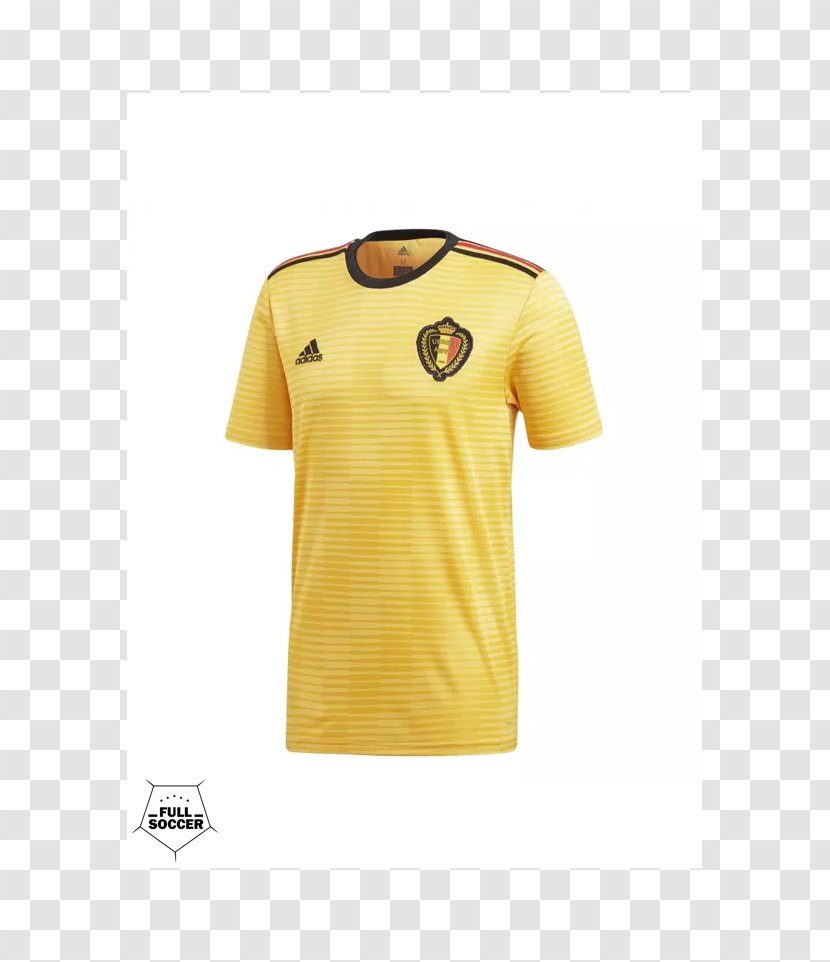 2018 World Cup Belgium National Football Team T-shirt Jersey Adidas Transparent PNG