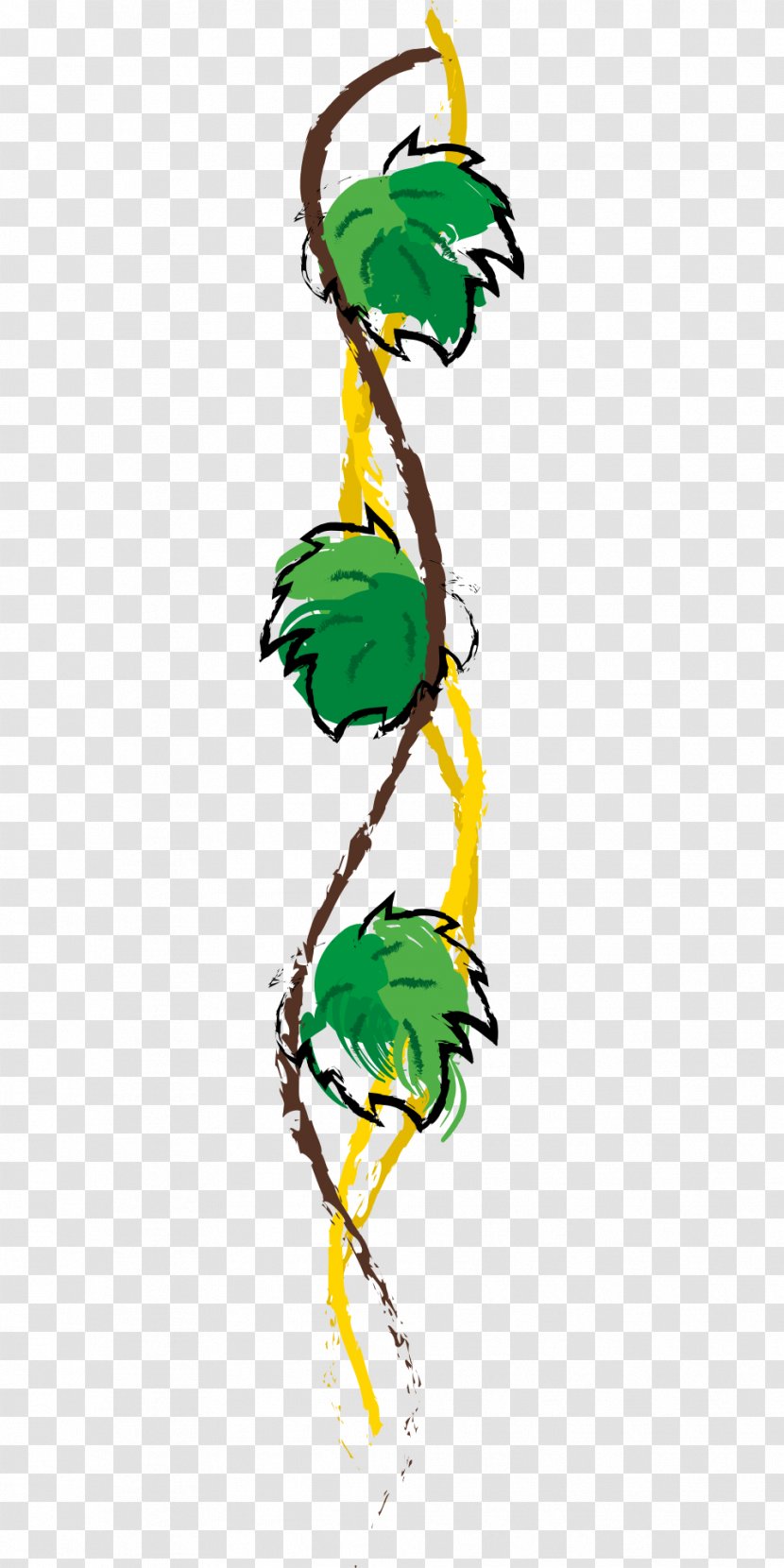 Leaf Vine Tendril - Artwork - Tangle Transparent PNG