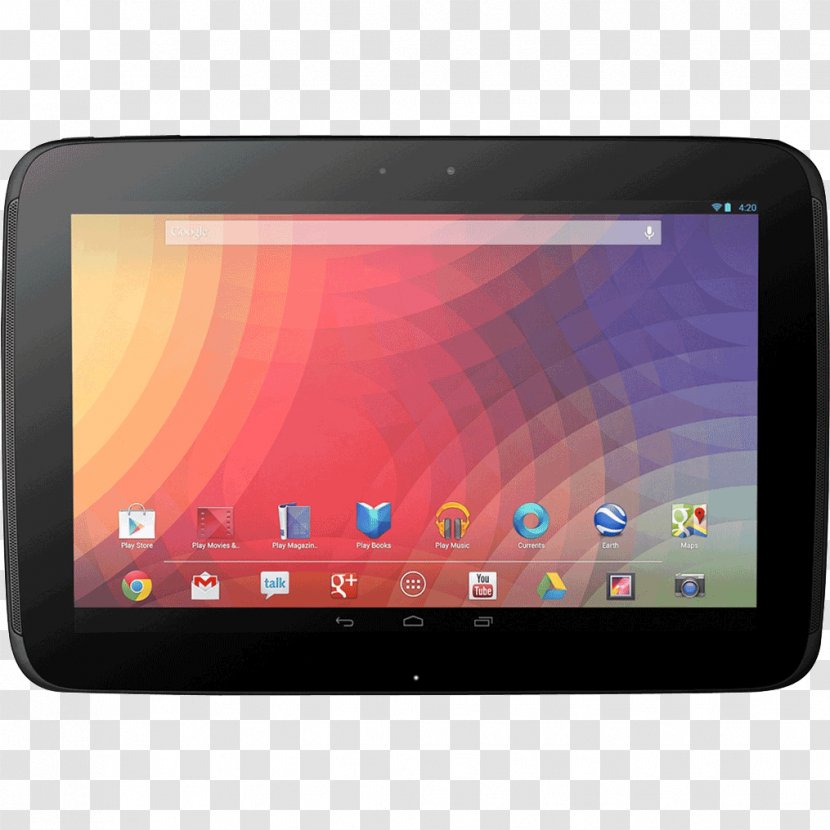 Nexus 7 IPad 4 Samsung Galaxy Android - Tablet Transparent PNG