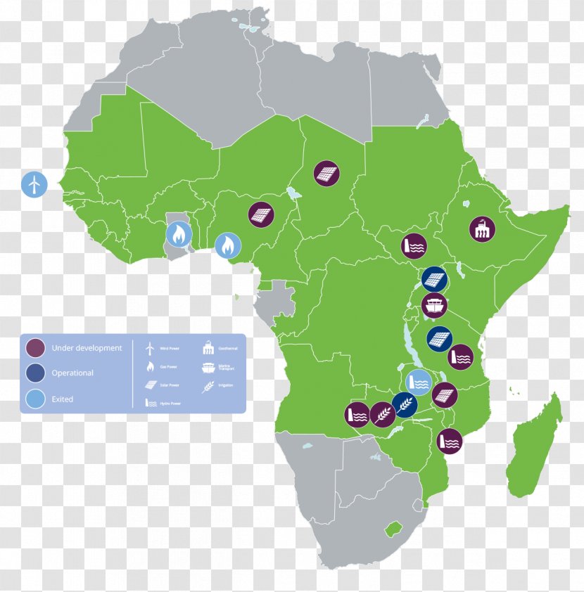 Africa World Map Road - United Nations Geoscheme For Transparent PNG