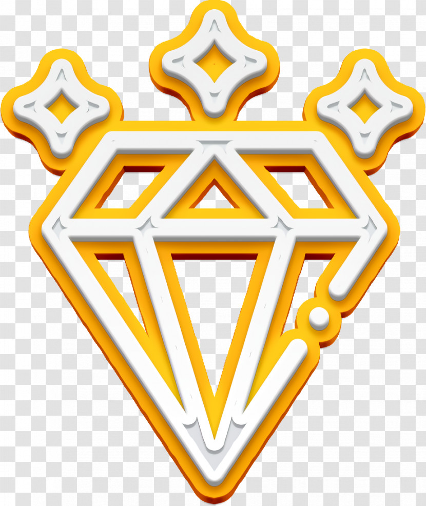 Diamond Icon Prize Icon Gaming Icon Transparent PNG