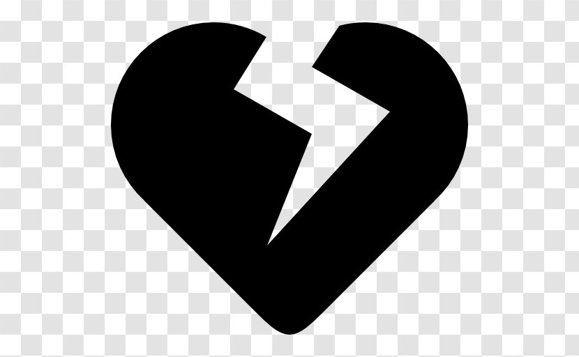 Broken Heart Symbol - Logo Transparent PNG