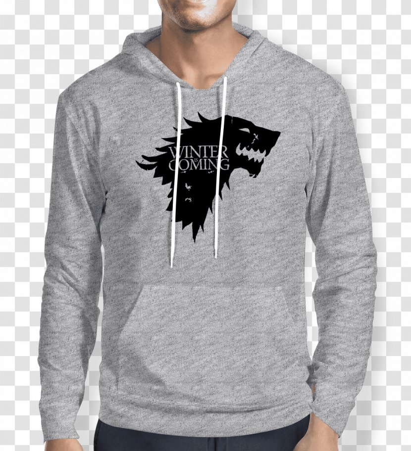 Hoodie T-shirt Sweater House Stark Bluza Transparent PNG