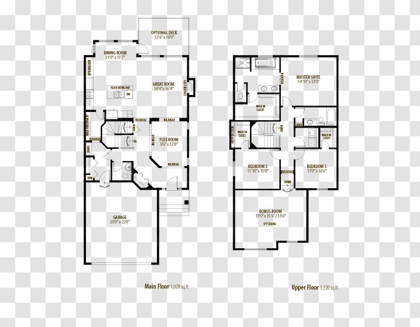Floor Plan House Room - Area Transparent PNG