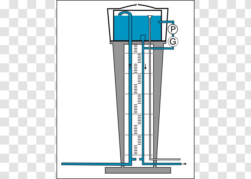 Water Tower Clip Art - Circulation Cliparts Transparent PNG