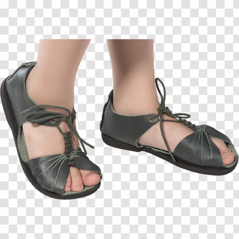 Sandal High-heeled Shoe Celts Leather Transparent PNG