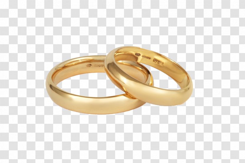 Wedding Ring Gold Silver Jewellery Engagement - Rings Transparent PNG
