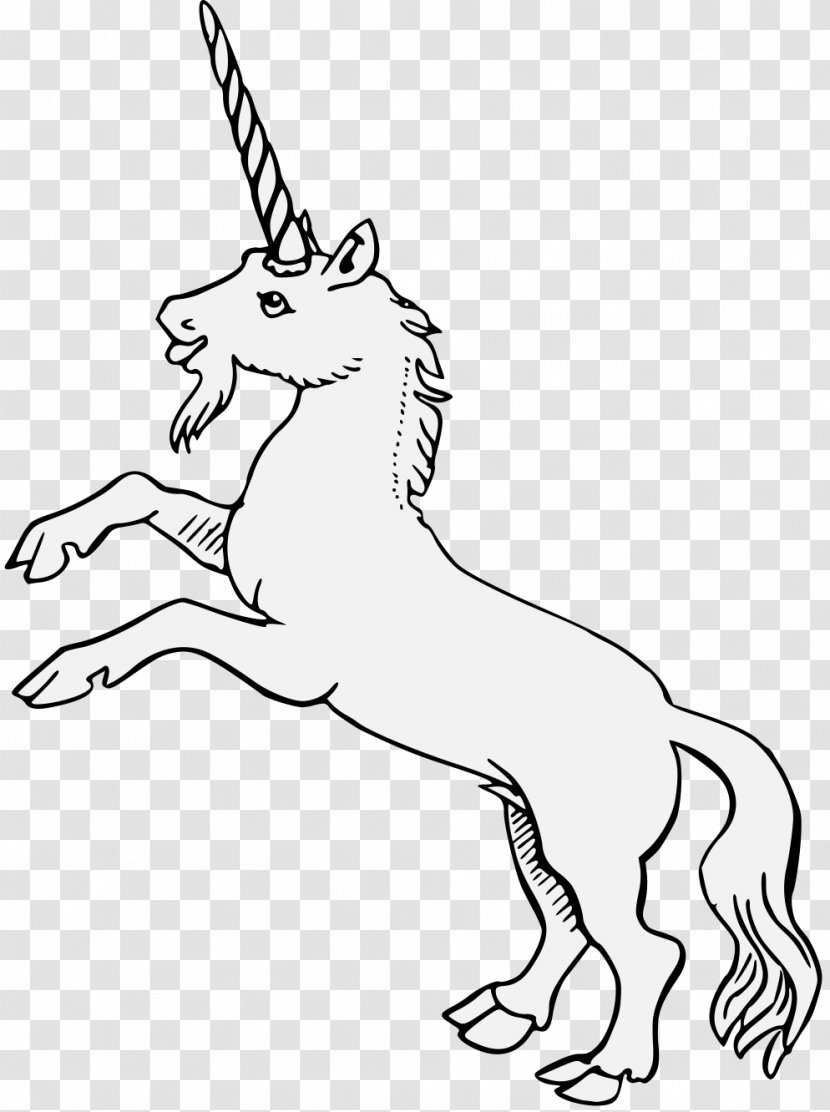 Winged Unicorn Art Heraldry - Horn Transparent PNG