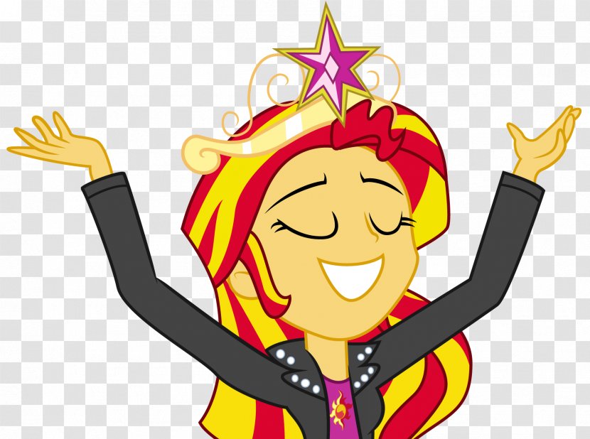 Sunset Shimmer My Little Pony Pinkie Pie - Frame Transparent PNG