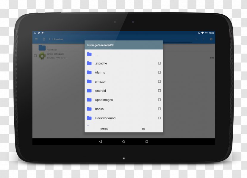 Android Apache Cordova Display Device Directory - Brand Transparent PNG