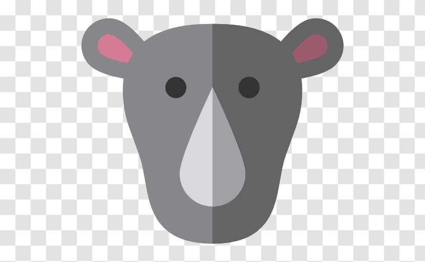 Rhinoceros Clip Art - Snout - Muroidea Transparent PNG