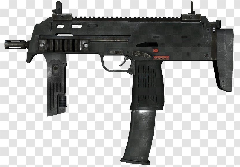 Counter-Strike: Global Offensive Heckler & Koch MP7 Submachine Gun Airsoft Guns - Frame - Machine Transparent PNG