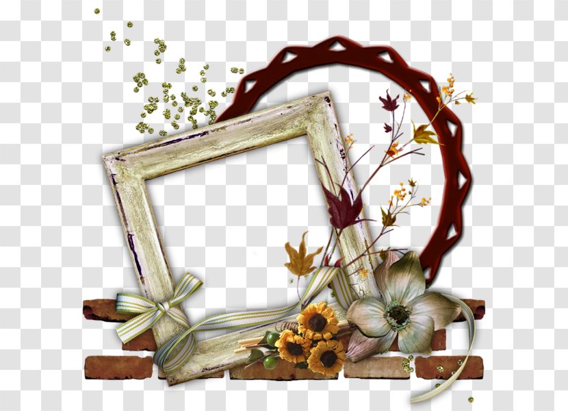Picture Frame Floral Design 0 - Flower - Chrysanthemum Flowers And Frames Transparent PNG