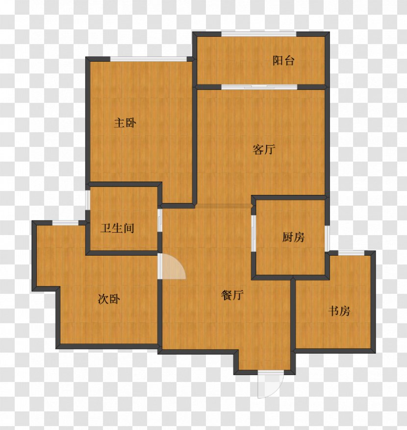 Hubtown Gardenia Floor Plan Mumbai Apartment Transparent PNG