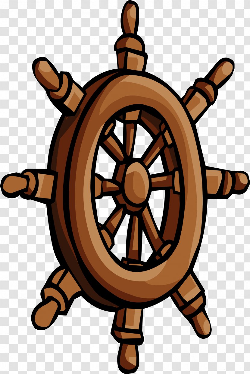 Clip Art Ship's Wheel Motor Vehicle Steering Wheels Boat Image - Piracy Transparent PNG