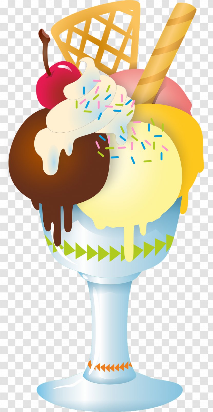 Ice Cream Cones Sundae Bar - Tamtam Poster Transparent PNG