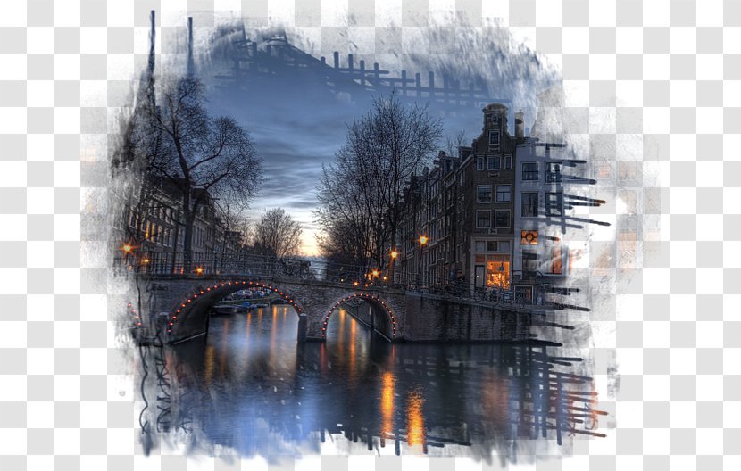 Amsterdam Painting Art Three-letter Acronym - Evening - Sky Transparent PNG