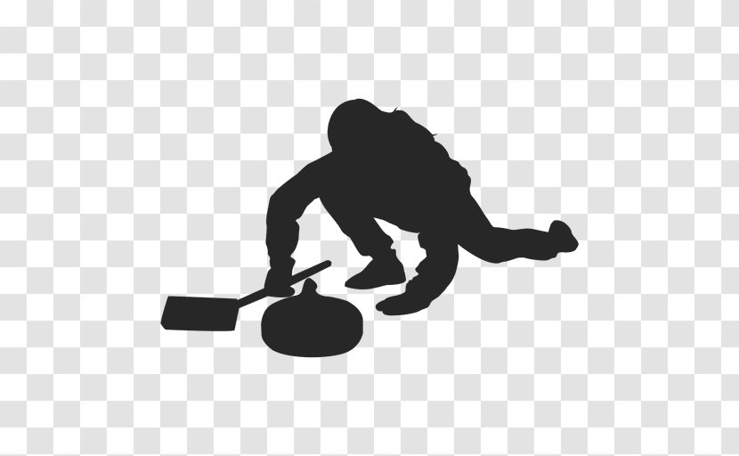 Curling - Ice - Silhouette Transparent PNG