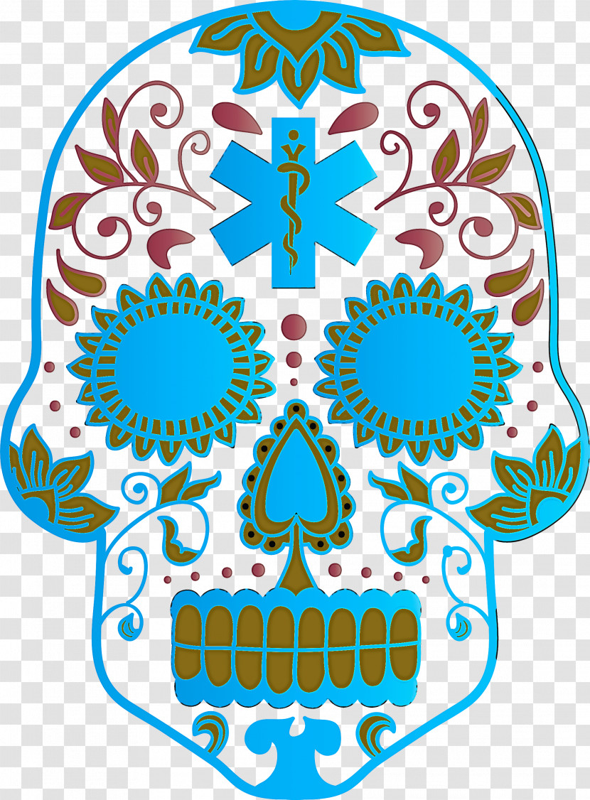 Sugar Skull Transparent PNG