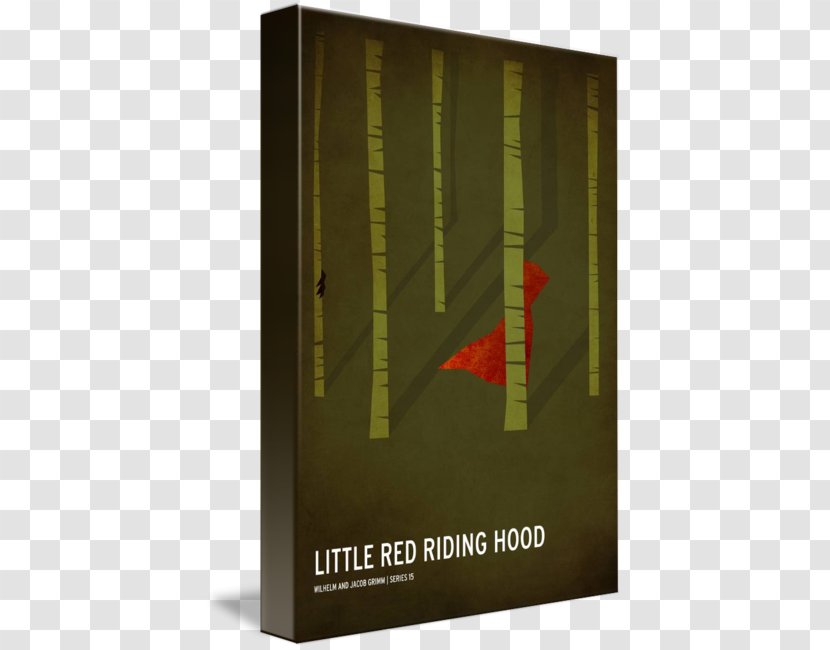 Little Red Riding Hood Big Bad Wolf Book Gray Imagekind - Work Of Art Transparent PNG