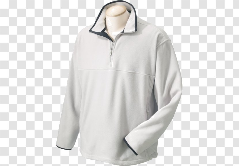Polar Fleece Jacket Zipper Textile - Bluza Transparent PNG