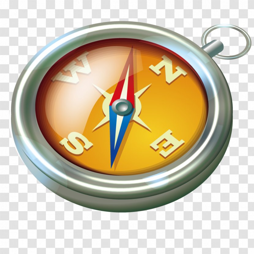 Compass Adobe Illustrator - Pointer Navigation Vector Direction Transparent PNG