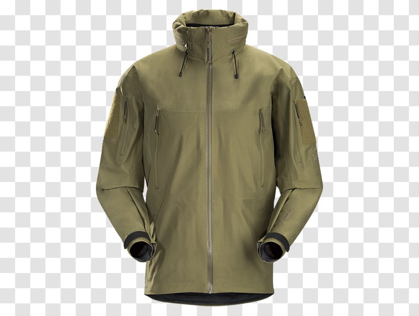 Arc'teryx Jacket Alpha Industries Clothing Zipper - Shell Transparent PNG