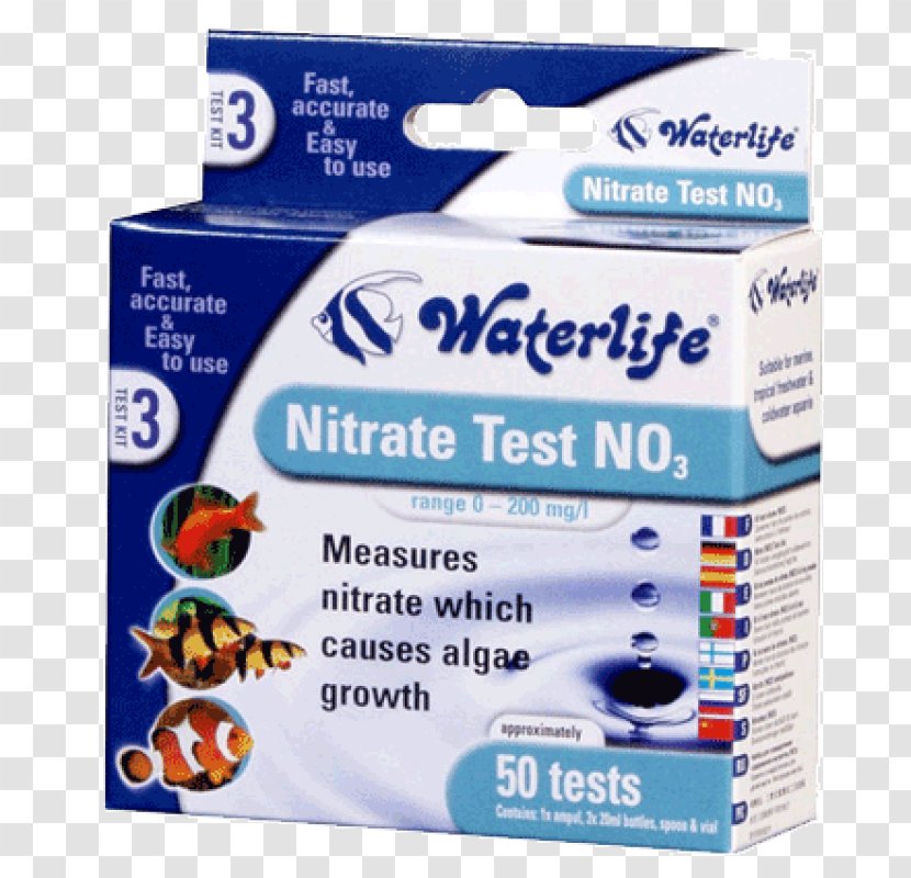 Aquarium Nitrate Test Water Testing Nitrite - Ph - Bacteria Growth Check Kit Transparent PNG