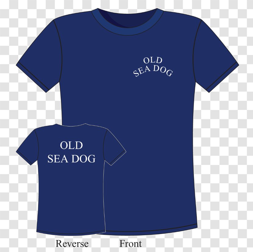 T-shirt Sleeve Logo Font - Blue - Sea Flyer Transparent PNG